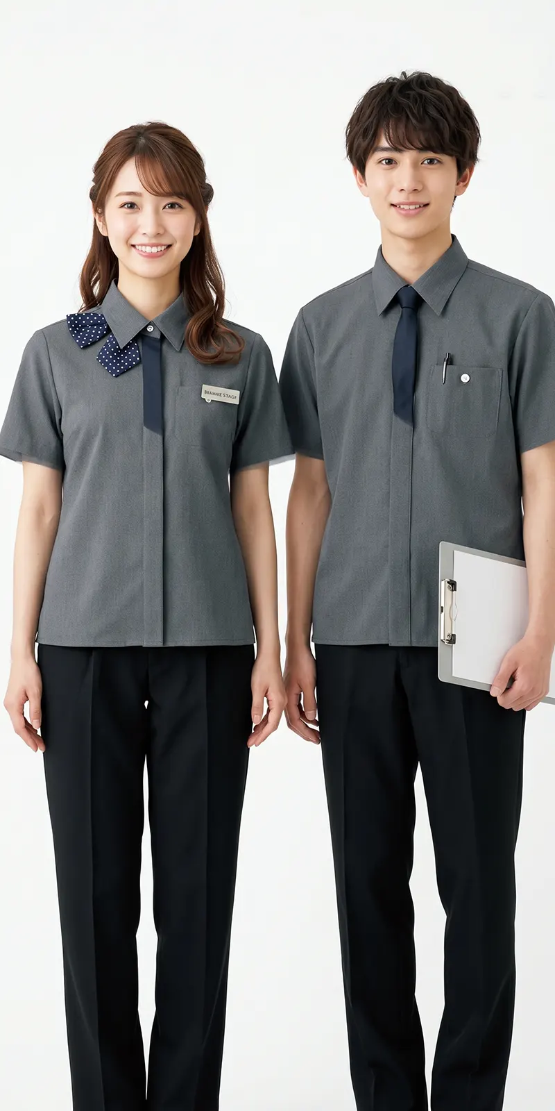 SS820L グレー 男性モデル着用